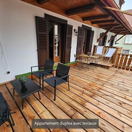 Duplex des Vins: Medieval Village Retreat in Alsace Bergheim Exterior photo