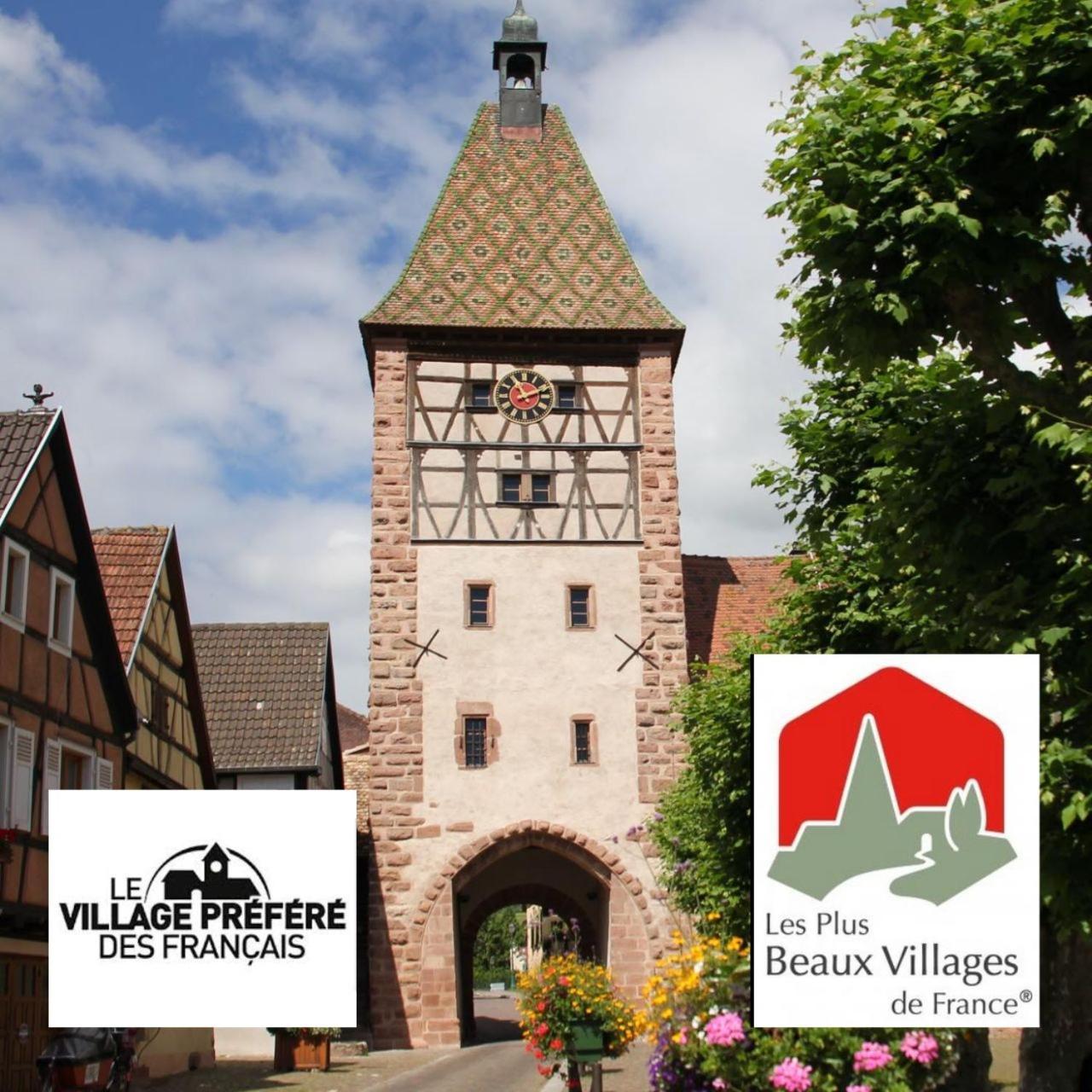 Duplex des Vins: Medieval Village Retreat in Alsace Bergheim Exterior photo
